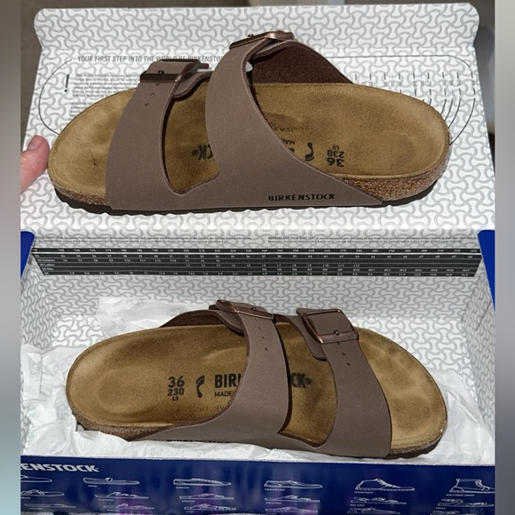LIKE NEW Birkenstock Arizona sandals - size 36 - Picture 2 of 6